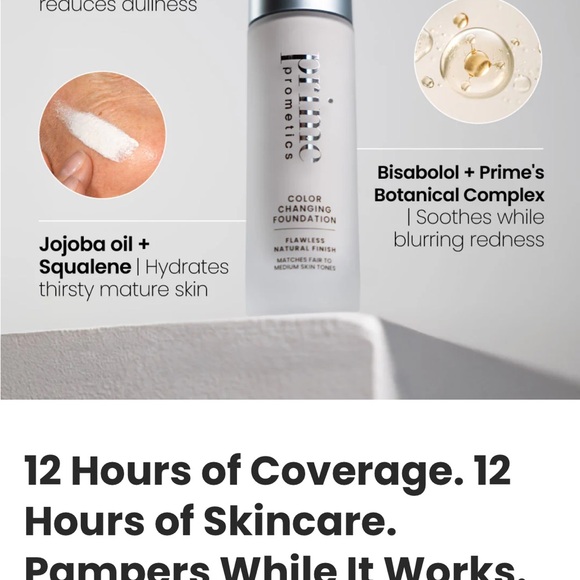 Prime prometics Prime’s  color changing foundation NEW in BOX - Picture 7 of 9